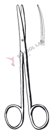 Scissors,Metzembaum,140mm,cvd,b/b